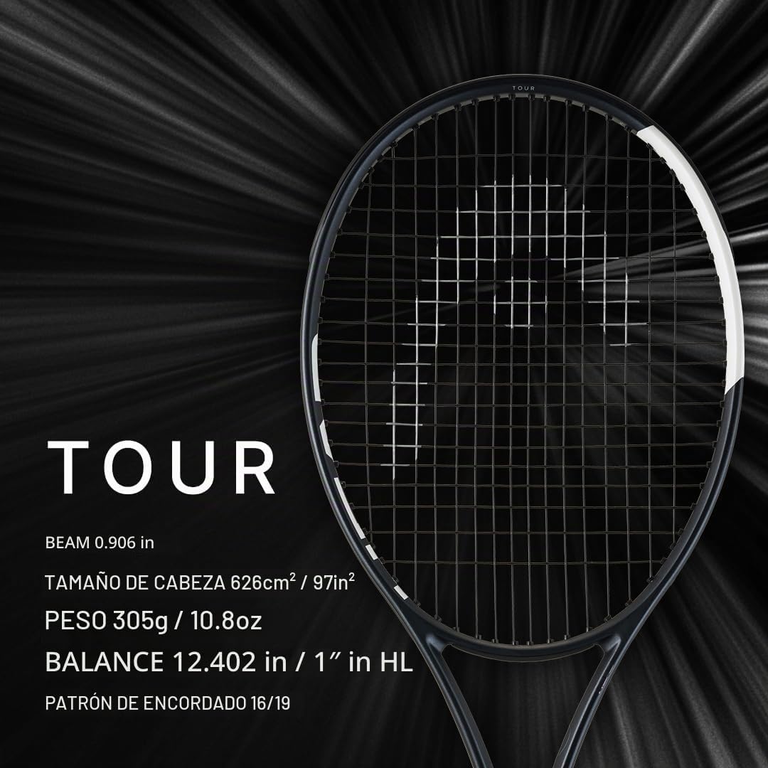 HEAD Speed Tour 2026 - Raqueta de tenis - Tensión media con cuerda...
