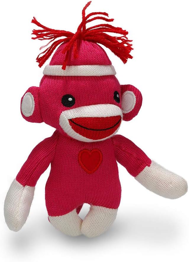 Plushland Adorable mono calcetín, el original juguete de peluche tr...