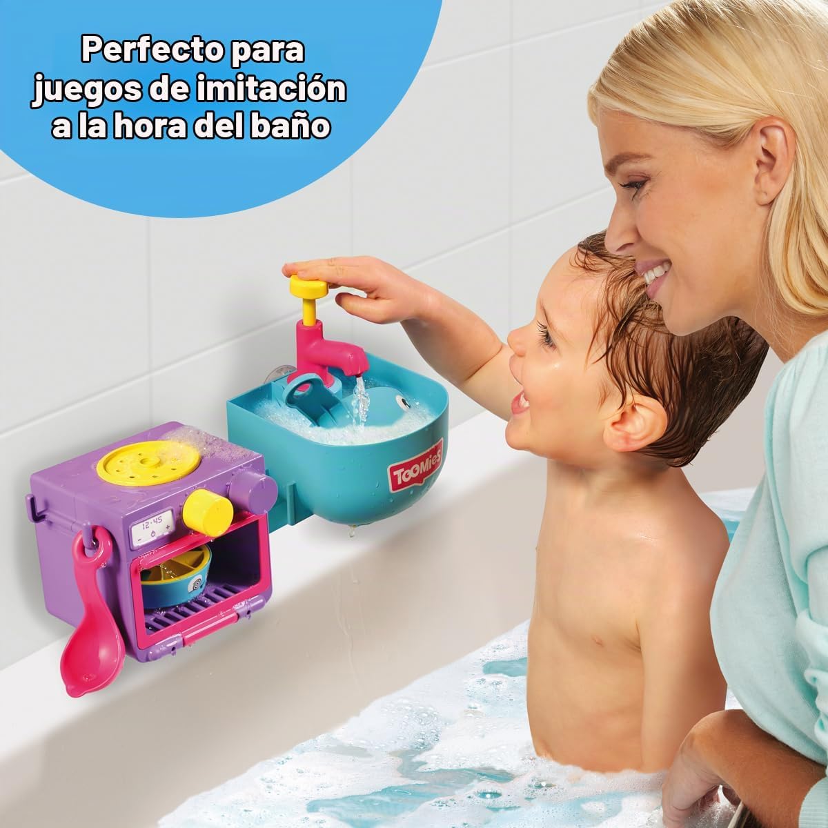Toomies E73264 Bubble &amp; Bake Bathtime, Bath Toddler - Juguete d...