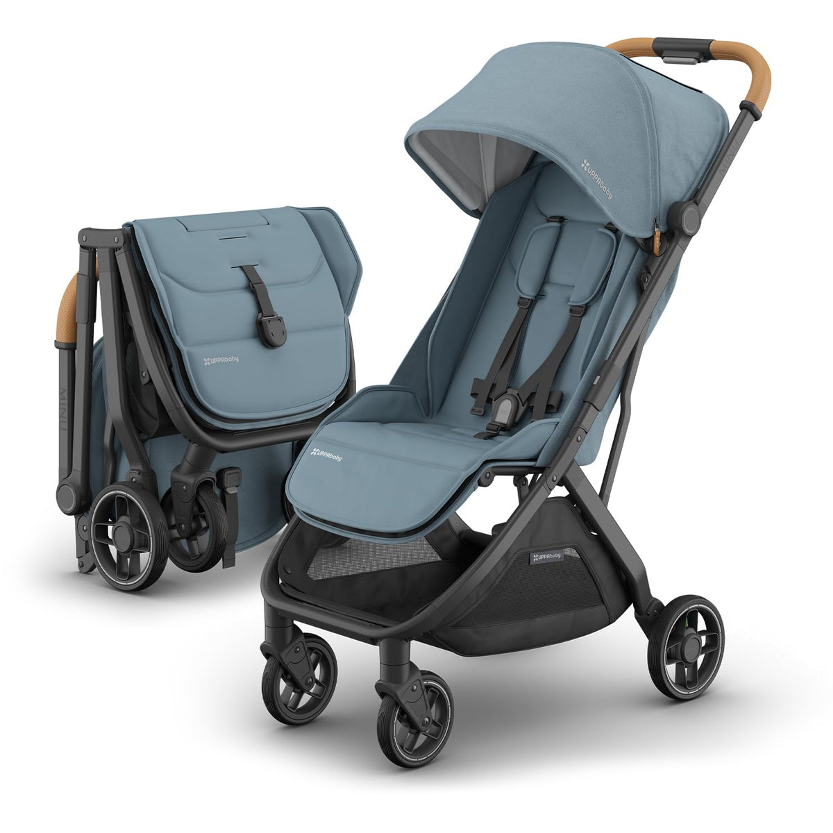 UPPAbaby Minu V3 Cochecito de viaje | Diseño ligero + compacto | Pl...