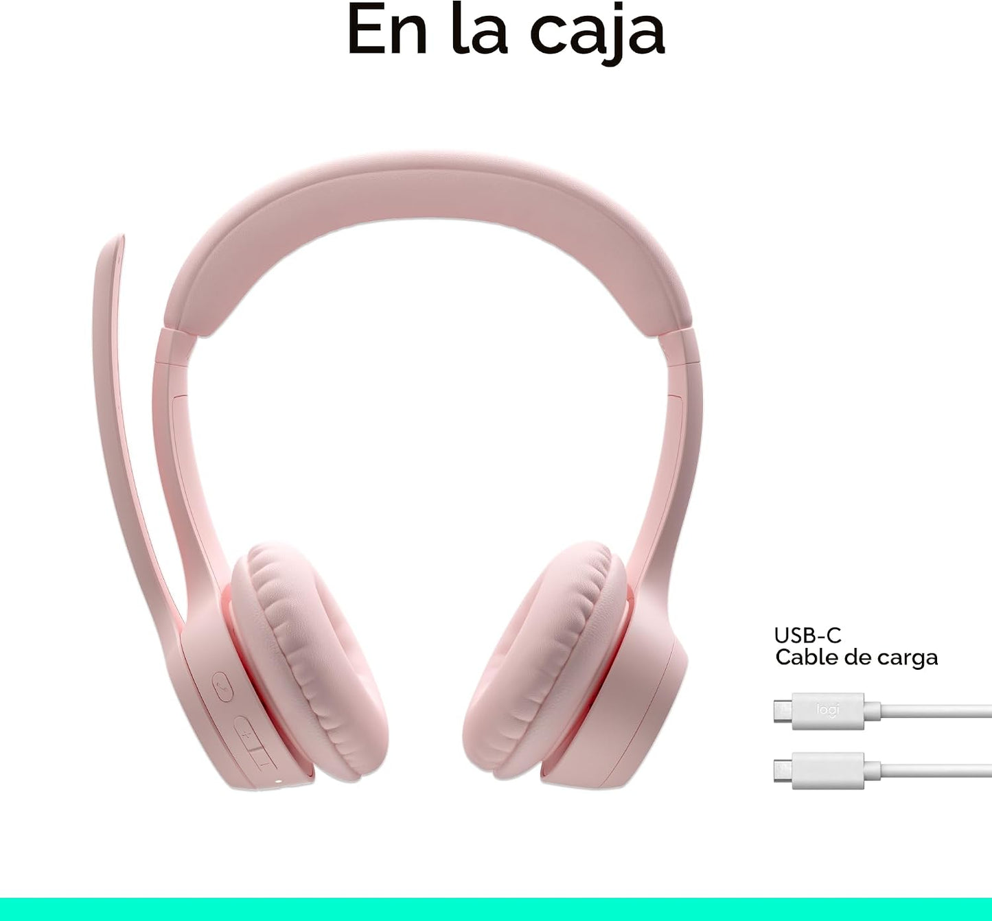 Logitech Zone 300 Auriculares inalámbricos Bluetooth con cancelació...