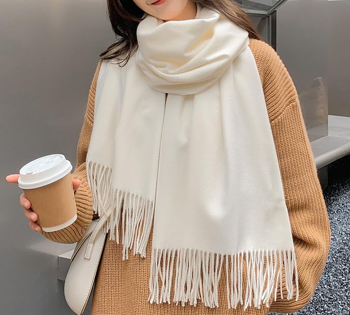 Bufanda de invierno para mujeres y hombres para clima frío - Chales...