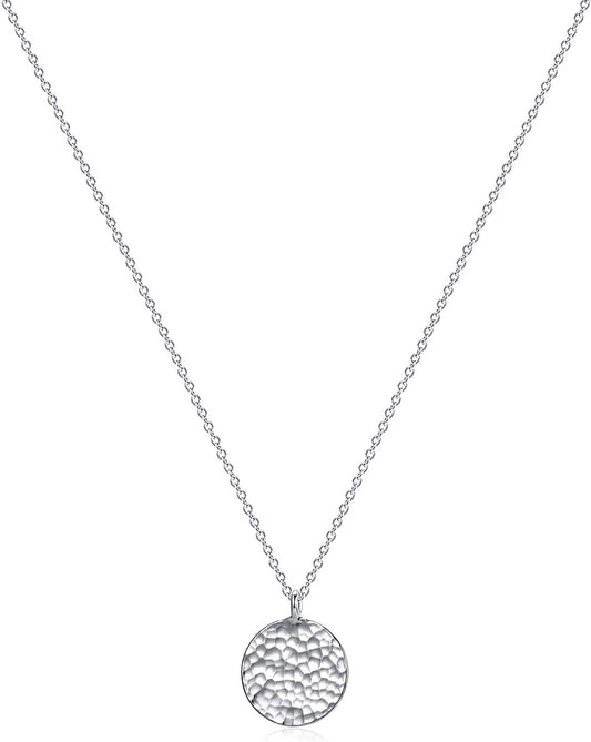 Fettero - Collar con dije de oro, gargantilla en capas con moneda a...