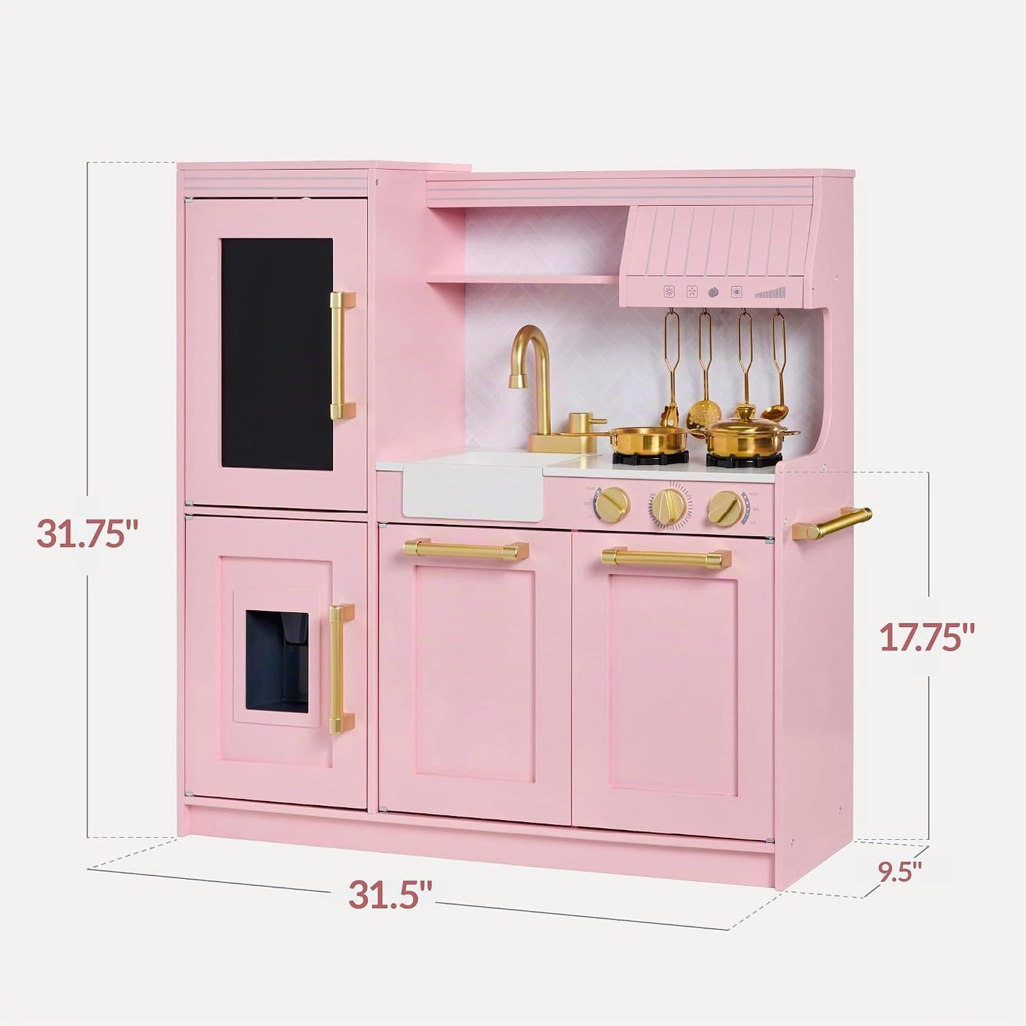Best Choice Products Juego de juguetes de madera para niños con dis...
