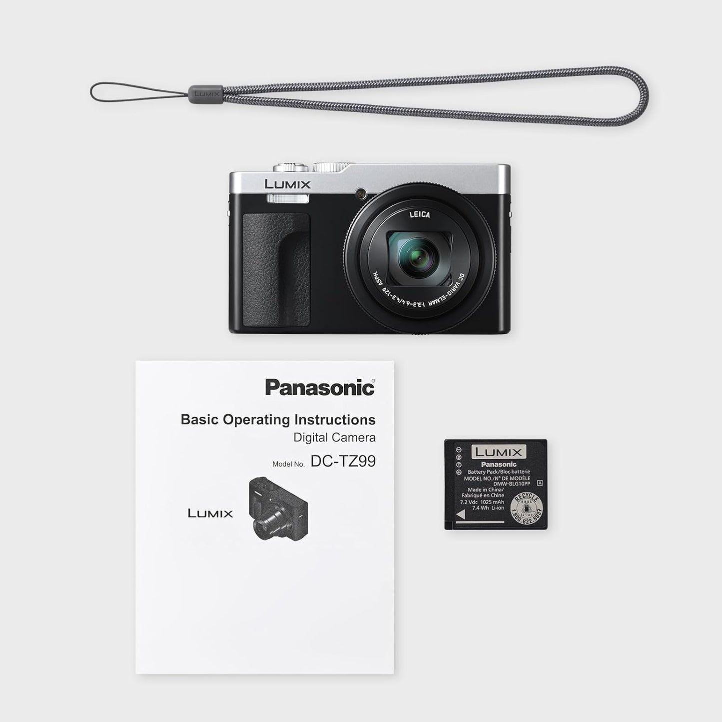 Panasonic LUMIX TZ\/ZS99 - Cámara compacta de apuntar y disparar pa...
