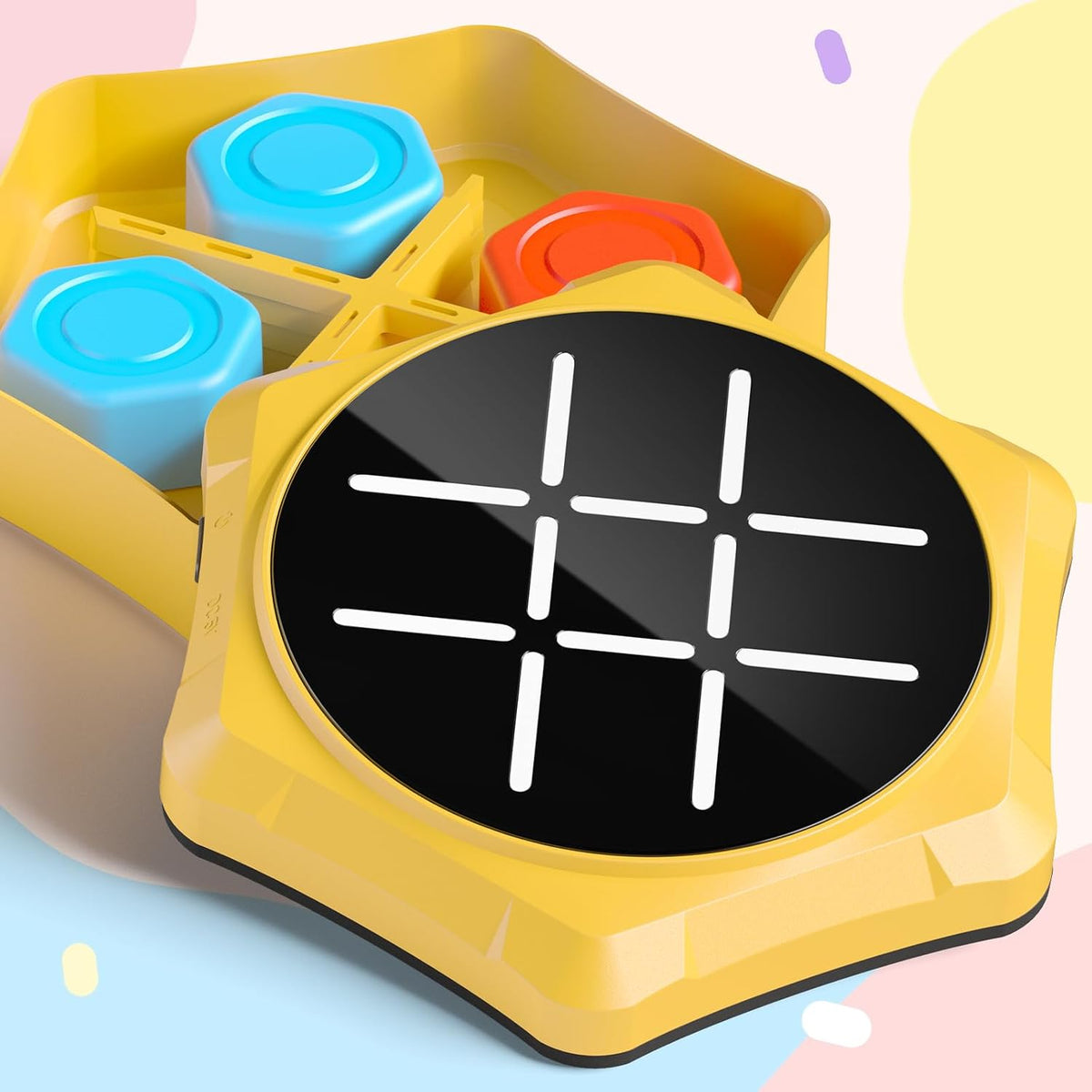 VDPDO Juego Electrónico de Tres en Raya, 5 en 1 Eléctrico Tres en R...