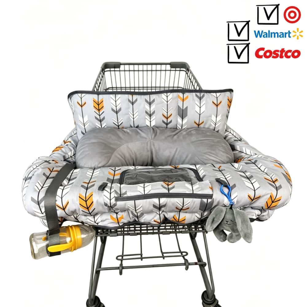 Funda para carrito de compras para bebé, funda para silla alta para...