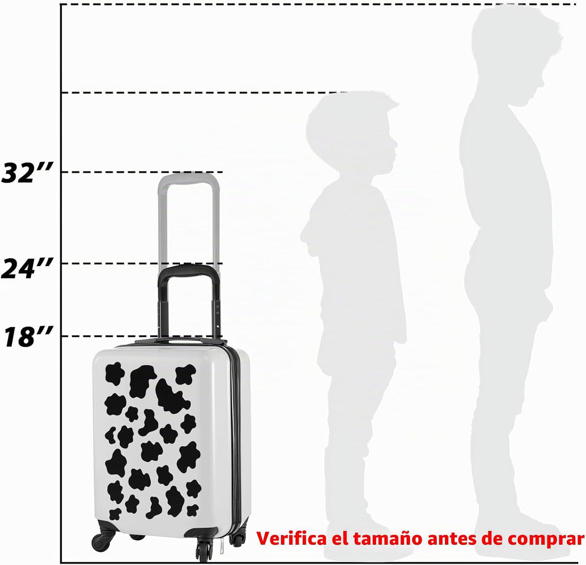 Set de 6 piezas de maleta para niños Redbaker, regalos para Navidad...