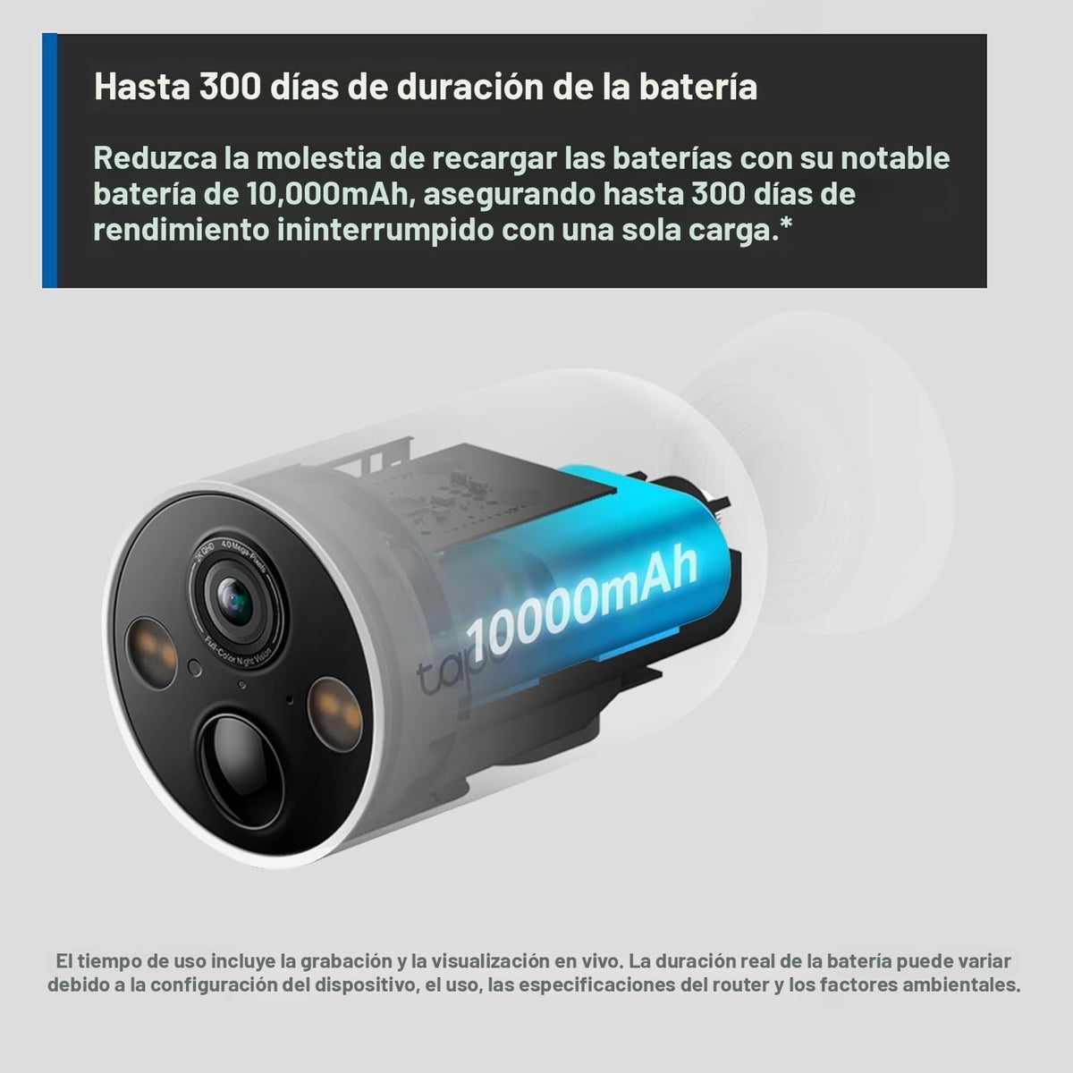Tapo MagCam, 2025 Wirecutter Mejor cámara de seguridad para exterio...
