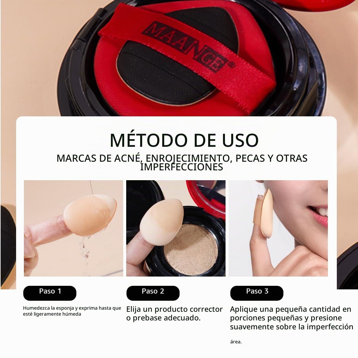 MAANGE Juego de 30 brochas de maquillaje profesional con bolsa de t...