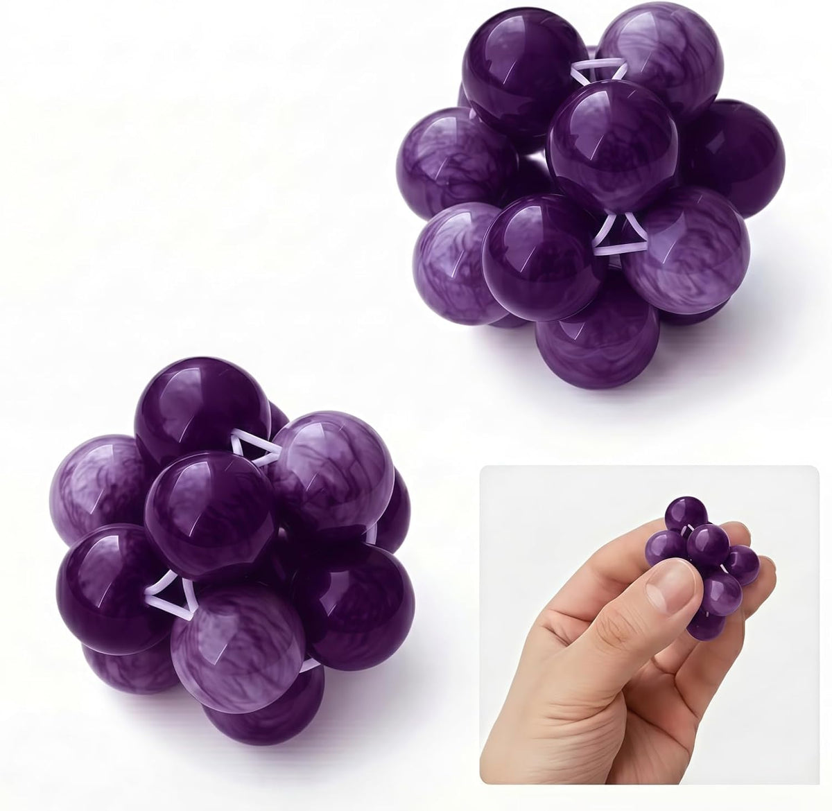 Fidget Toy Stress Relief Squeeze Ball - Bola sensorial con aparienc...
