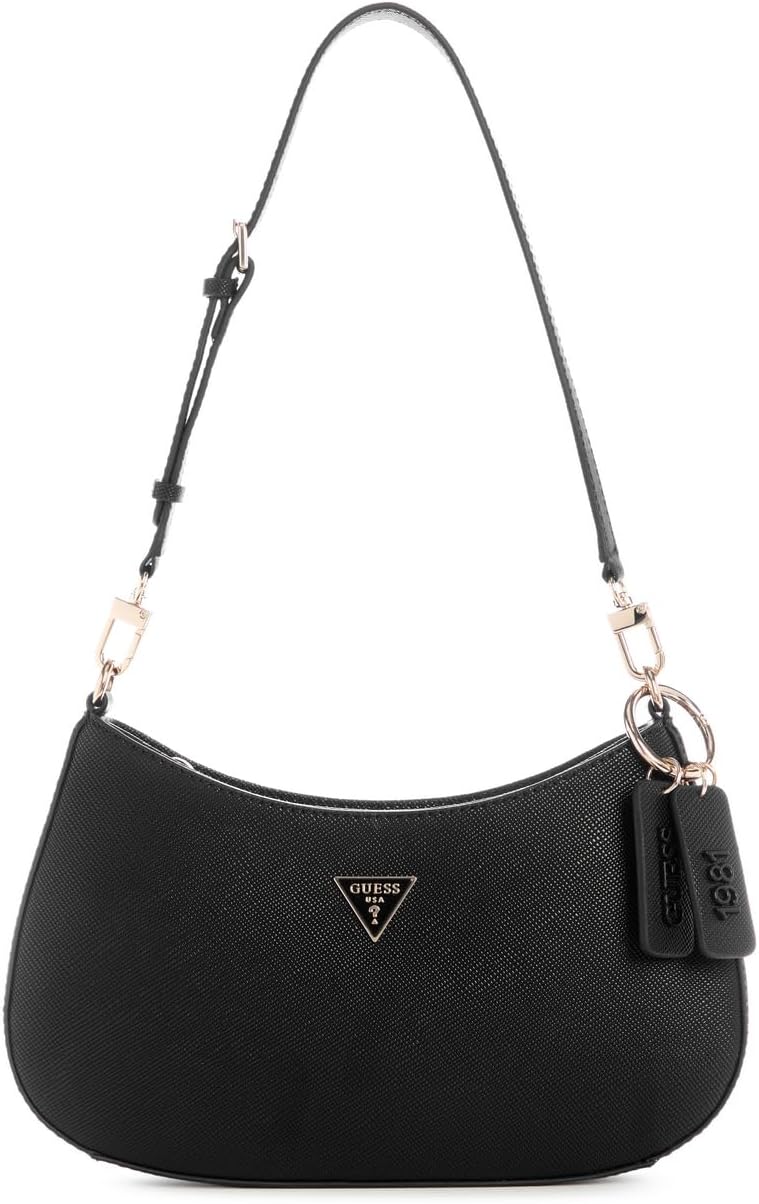 GUESS Bolso de hombro con cremallera superior Noelle Ii para mujer