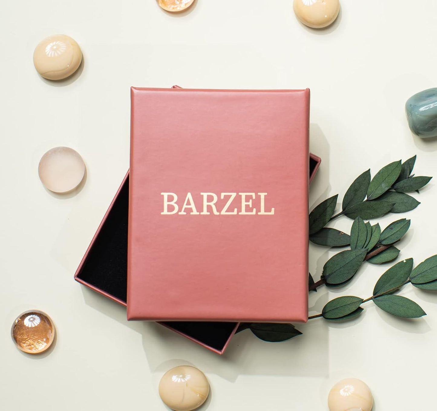 Barzel Collar de cruz para mujer y hombre, chapado en oro de 18 qui...