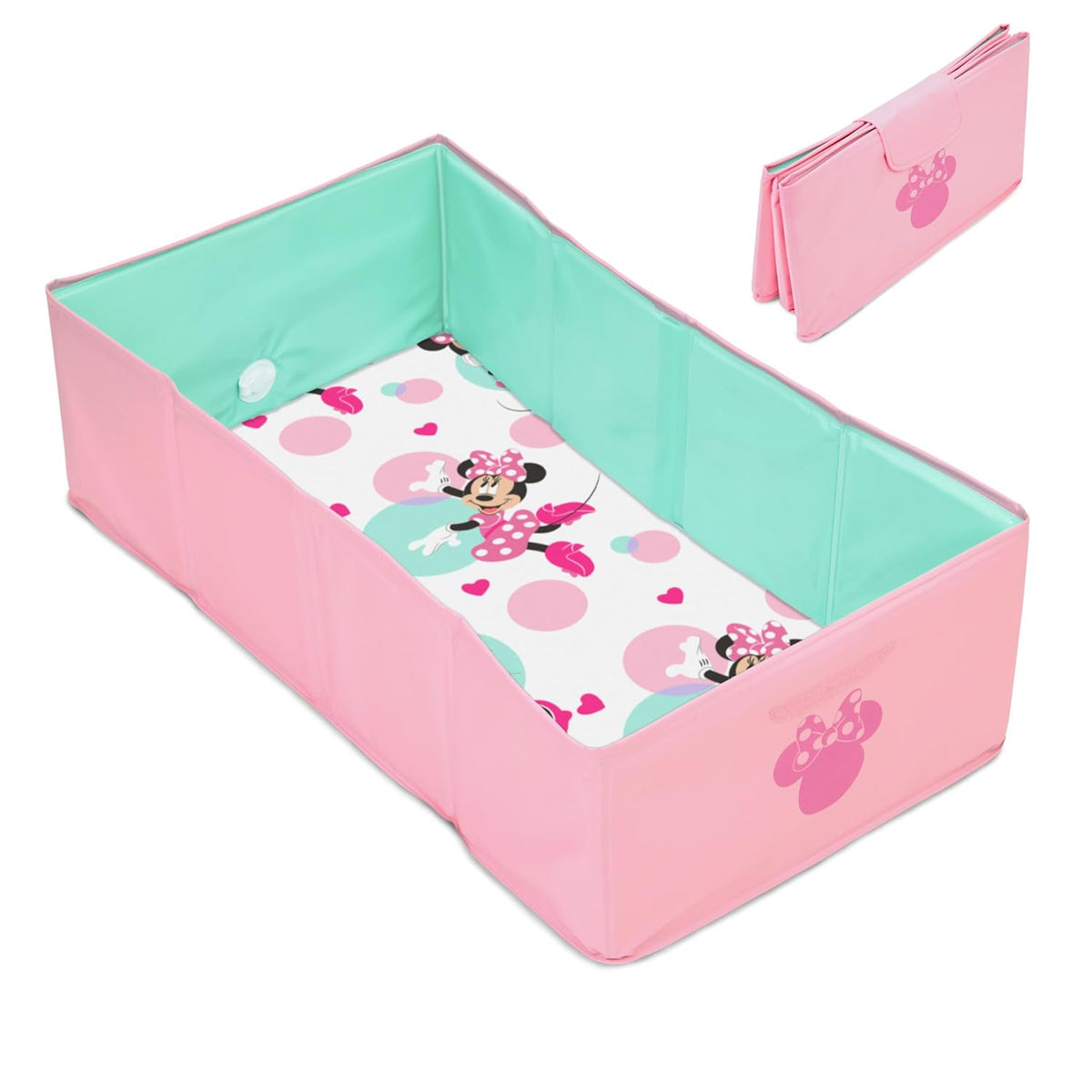 Disney Baby Minnie Mouse Tuckaway - Bañera plegable para niños, con...