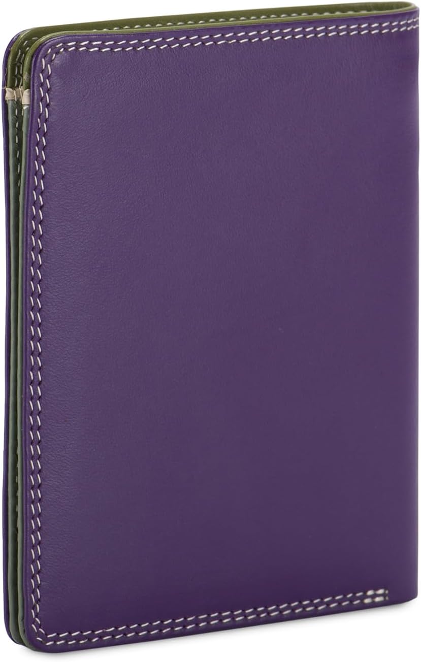 mywalit Billetera Doble Estándar - Cuero, Multicolor, 6 Tarjetas, S...