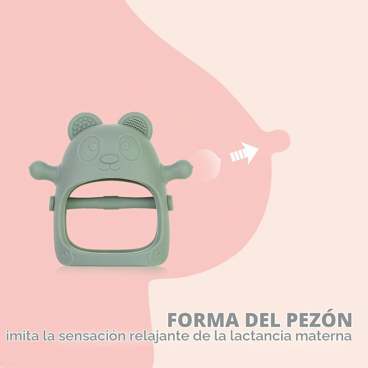 Eascrozn Paquete de 3 juguetes de dentición para bebés de más de 3...