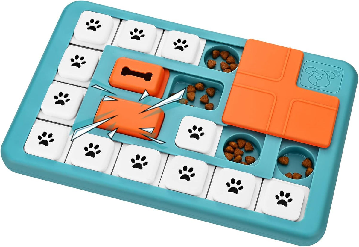 FOXMM Juguetes de Rompecabezas para Perros - Juguetes Interactivos...