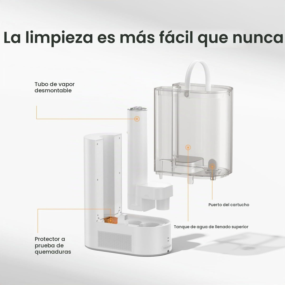 DREO Humidificadores inteligentes de 6L para dormitorio, niebla cál...