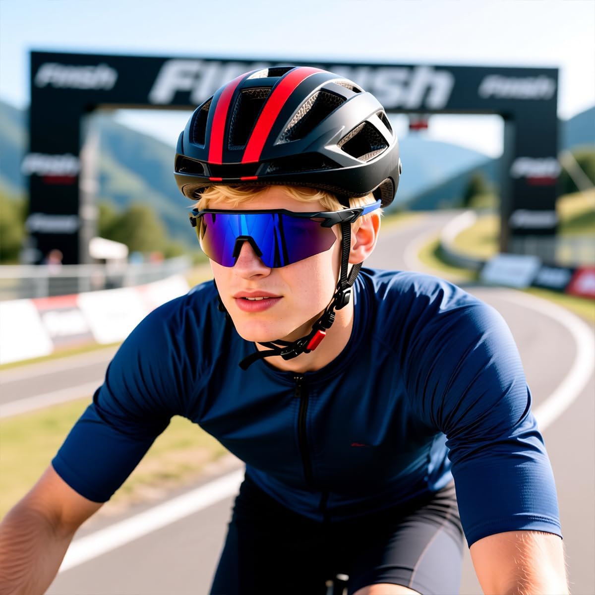 SEKKAF Gafas de sol deportivas polarizadas para hombres y mujeres,...