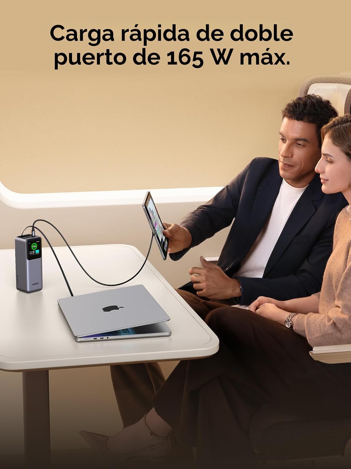 UGREEN Nexode 20000mAh 165W Power Bank para MacBook Pro 16, cable |...