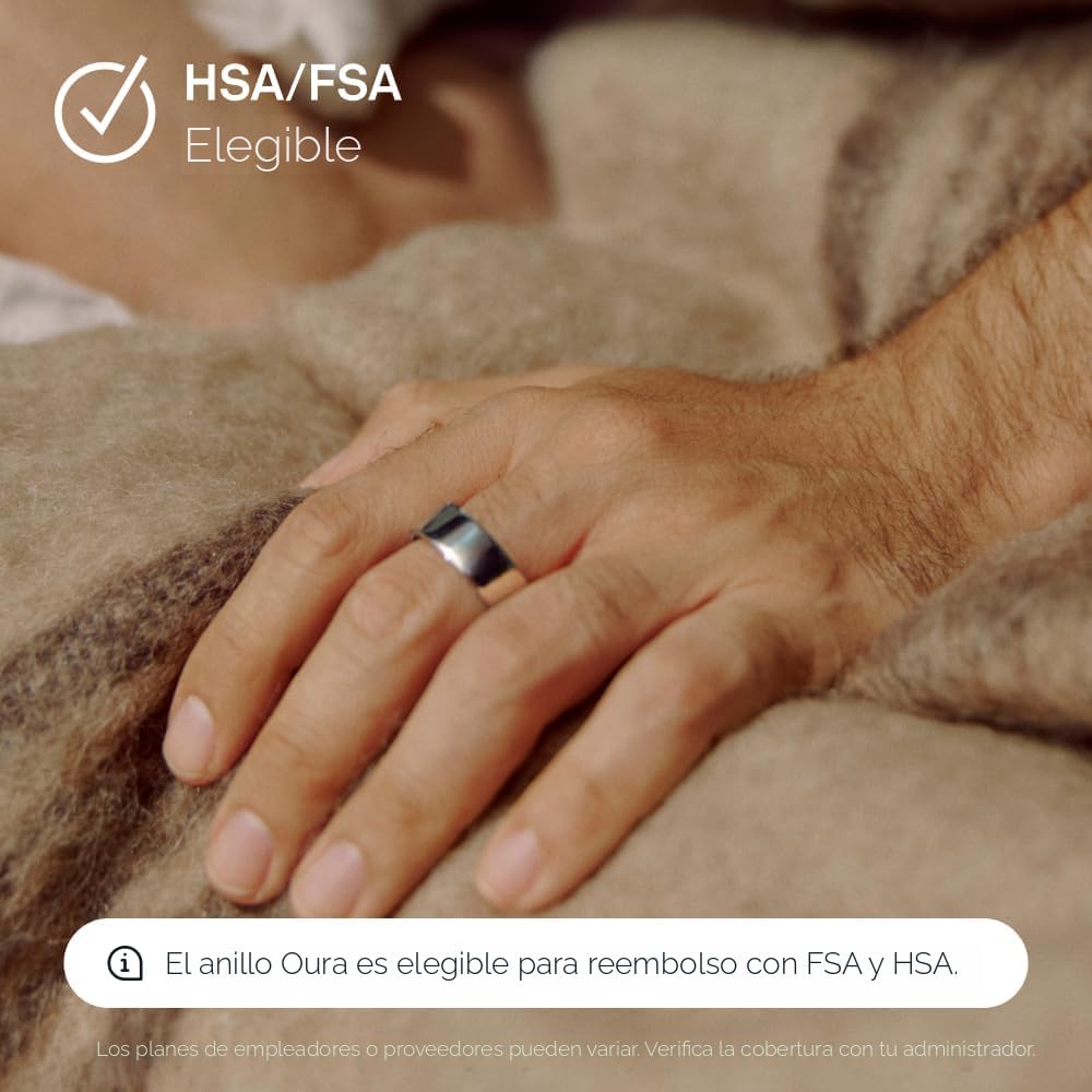 Anillo Oura 4 - Plata - Talla 10 - Mide tu talla antes de comprar
