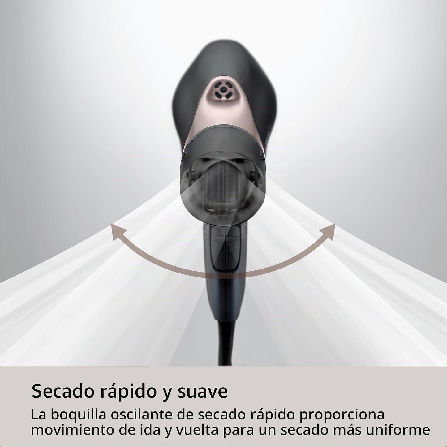 Panasonic Nanoe Secador de Pelo de Salón, Boquilla Oscilante de Sec...