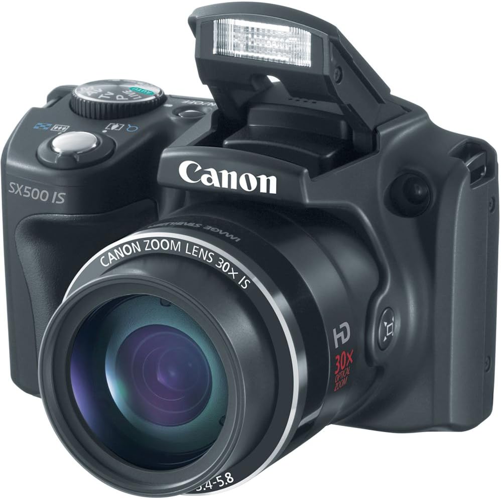Canon PowerShot SX500 es una cámara digital de 16.0 MP con zoom est...