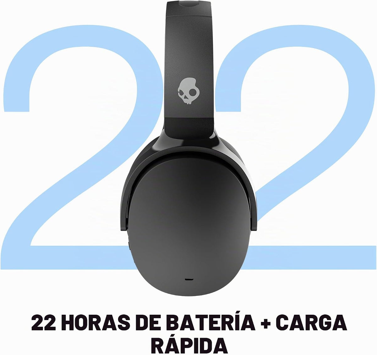 Skullcandy Hesh ANC - Auriculares inalámbricos con cancelación de r...