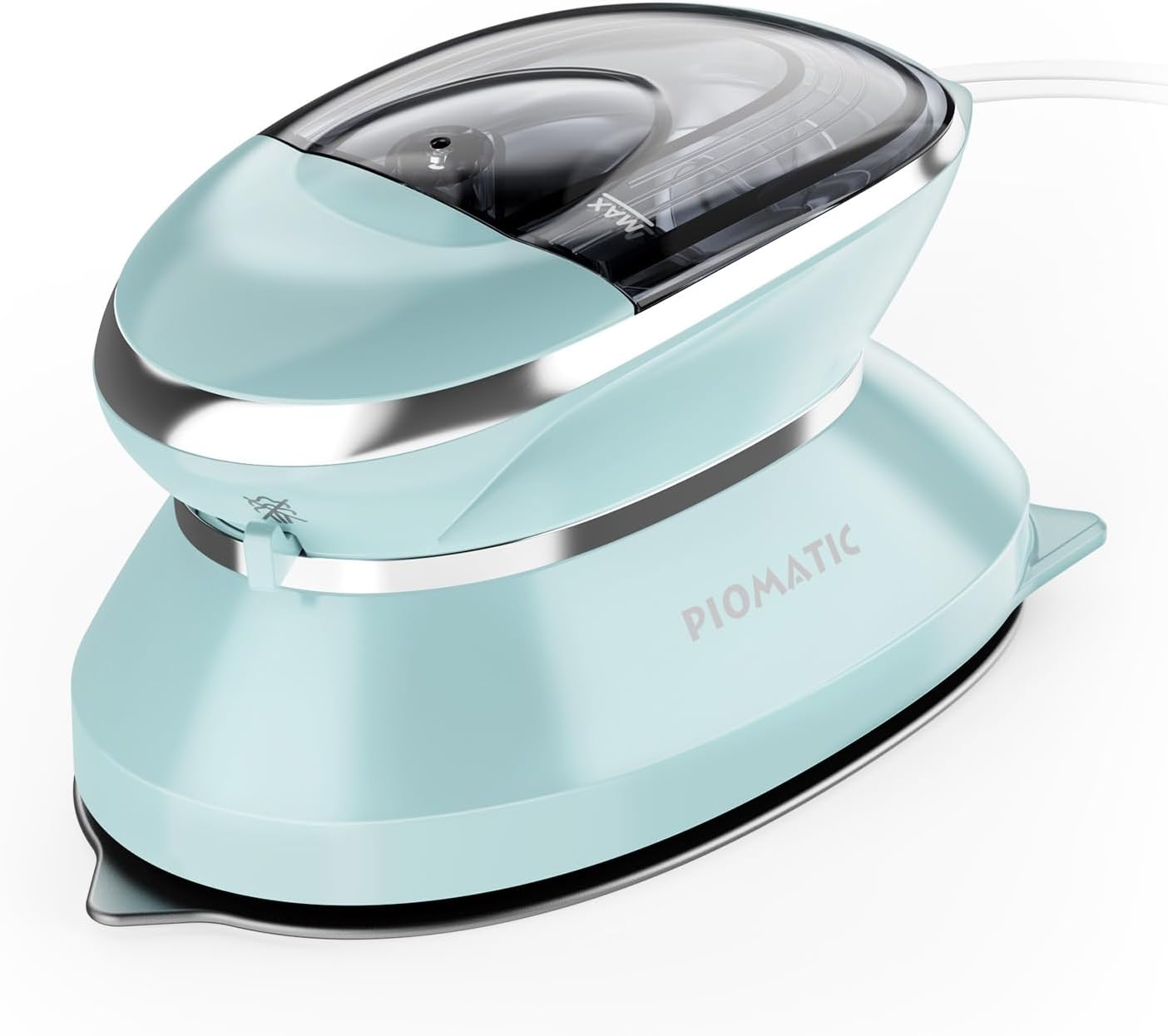 PIOMATIC Mini plancha de viaje con vapor para ropa con doble voltaj...