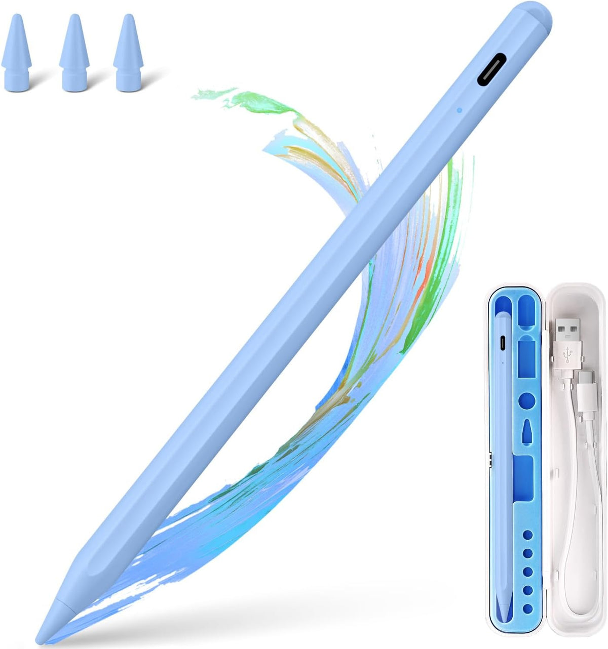 Lápiz capacitivo para iPad Apple: Carga rápida para lápiz de Apple...