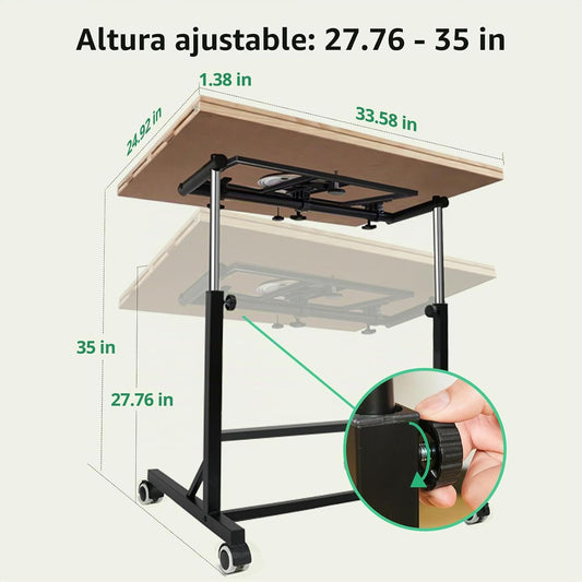 ALL4JIG Mesa de rompecabezas de 1500 piezas con patas y ruedas, mes...