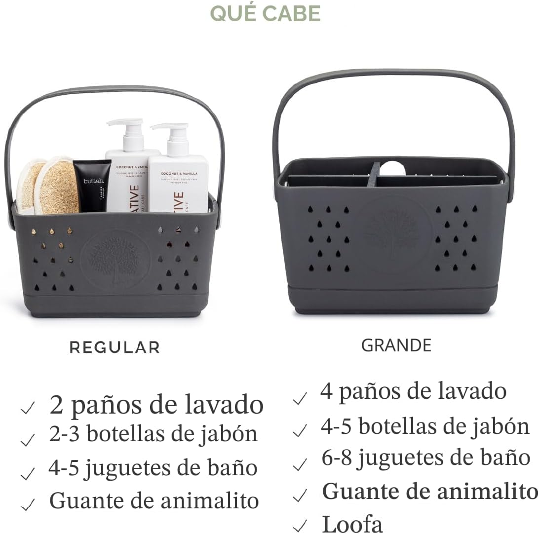Parker Organizador de Baño para Bebé | Sin BPA y Grado Alimenticio...