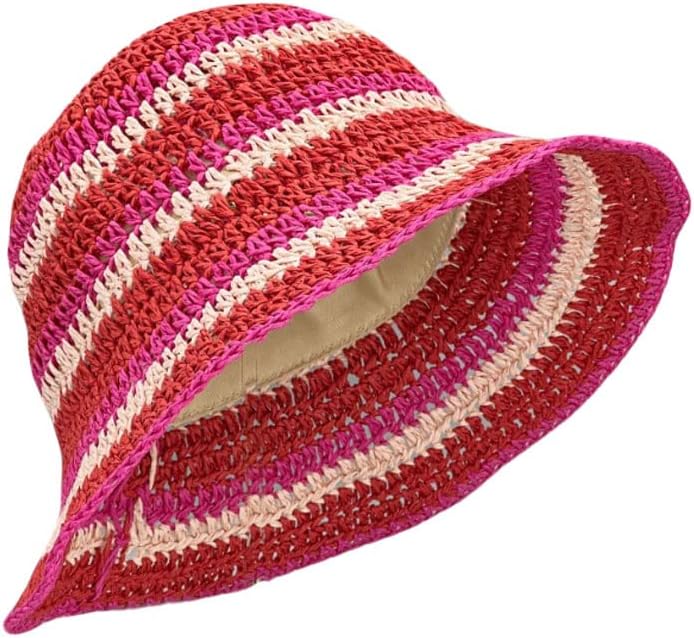 WITHMOONS Sombrero plegable del cubo del bolo del verano del ganchi...