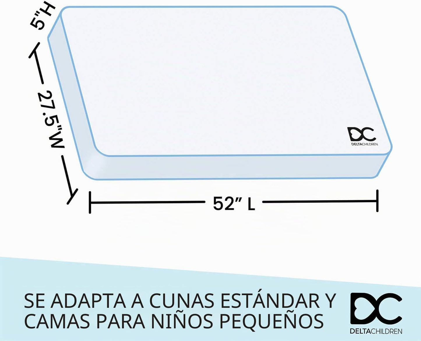 Delta Children Cama de tienda de campaña para niños pequeños, colch...