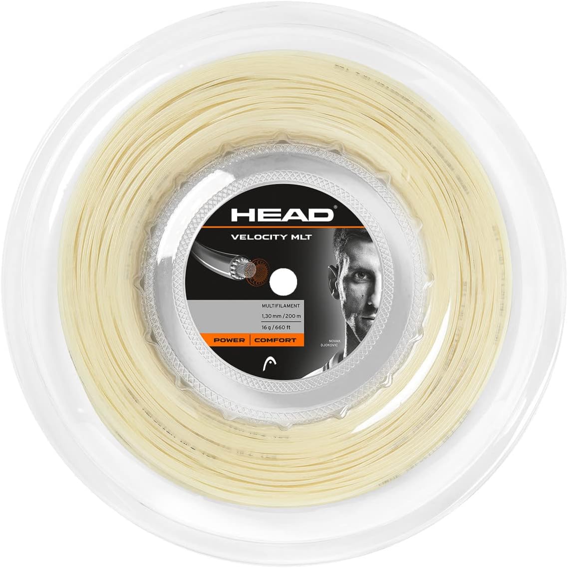 Head Velocity MLT - Cuerda de raqueta de tenis (660 pies)