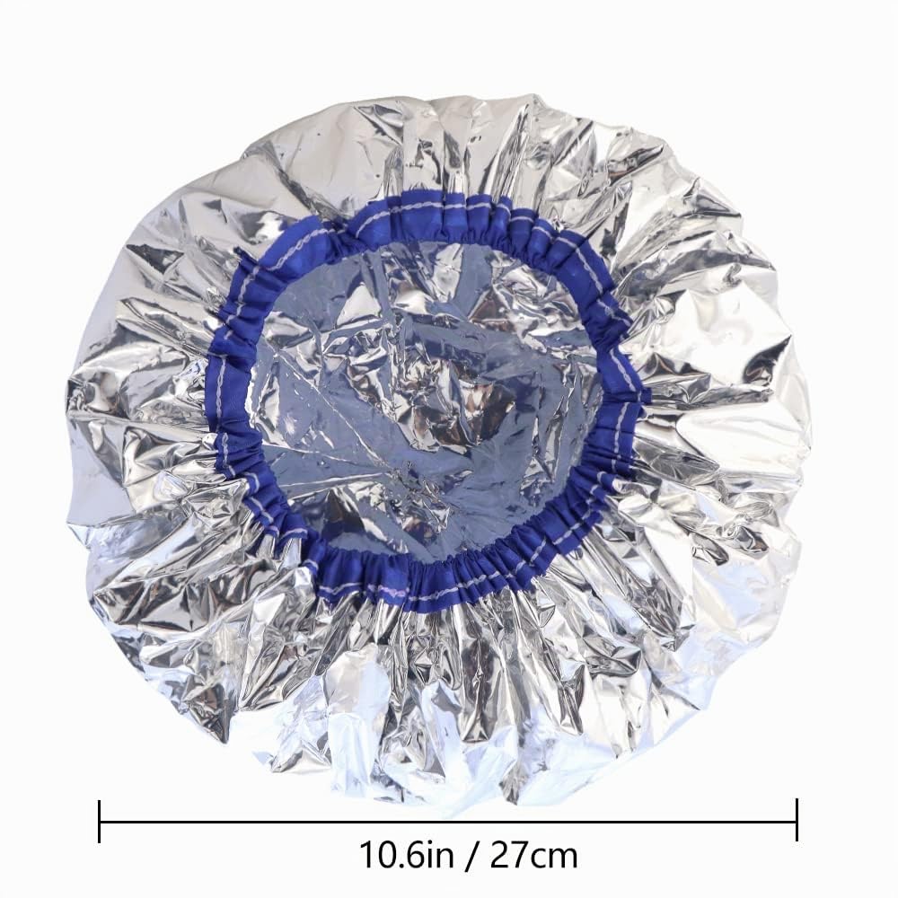 2 piezas de papel de aluminio acondicionador tapa reutilizable para...