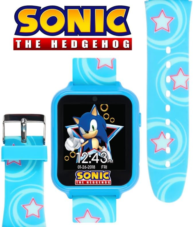 SEGA Sonic the Hedgehog Reloj Inteligente Educativo de Aprendizaje...