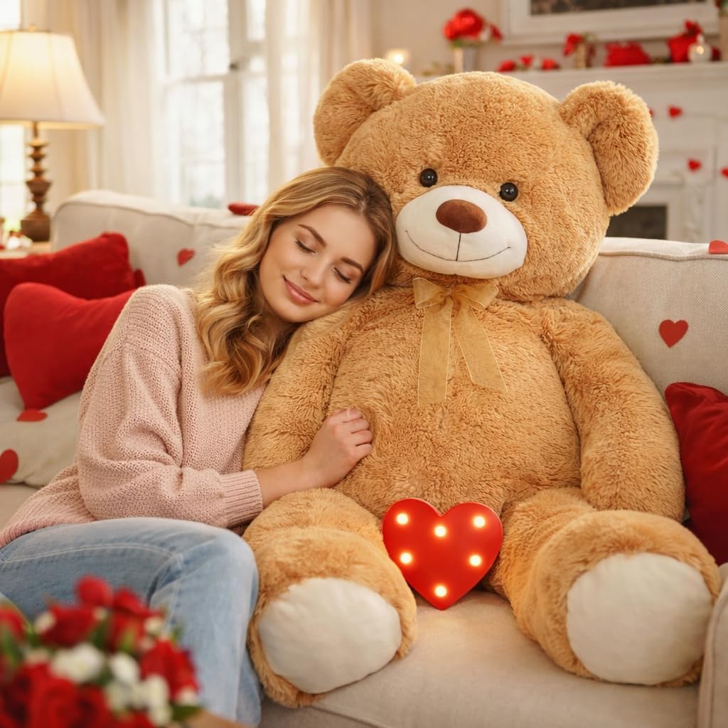 HollyHOME Oso de Peluche Gigante de 5 Pies Oso de Peluche Grande An...