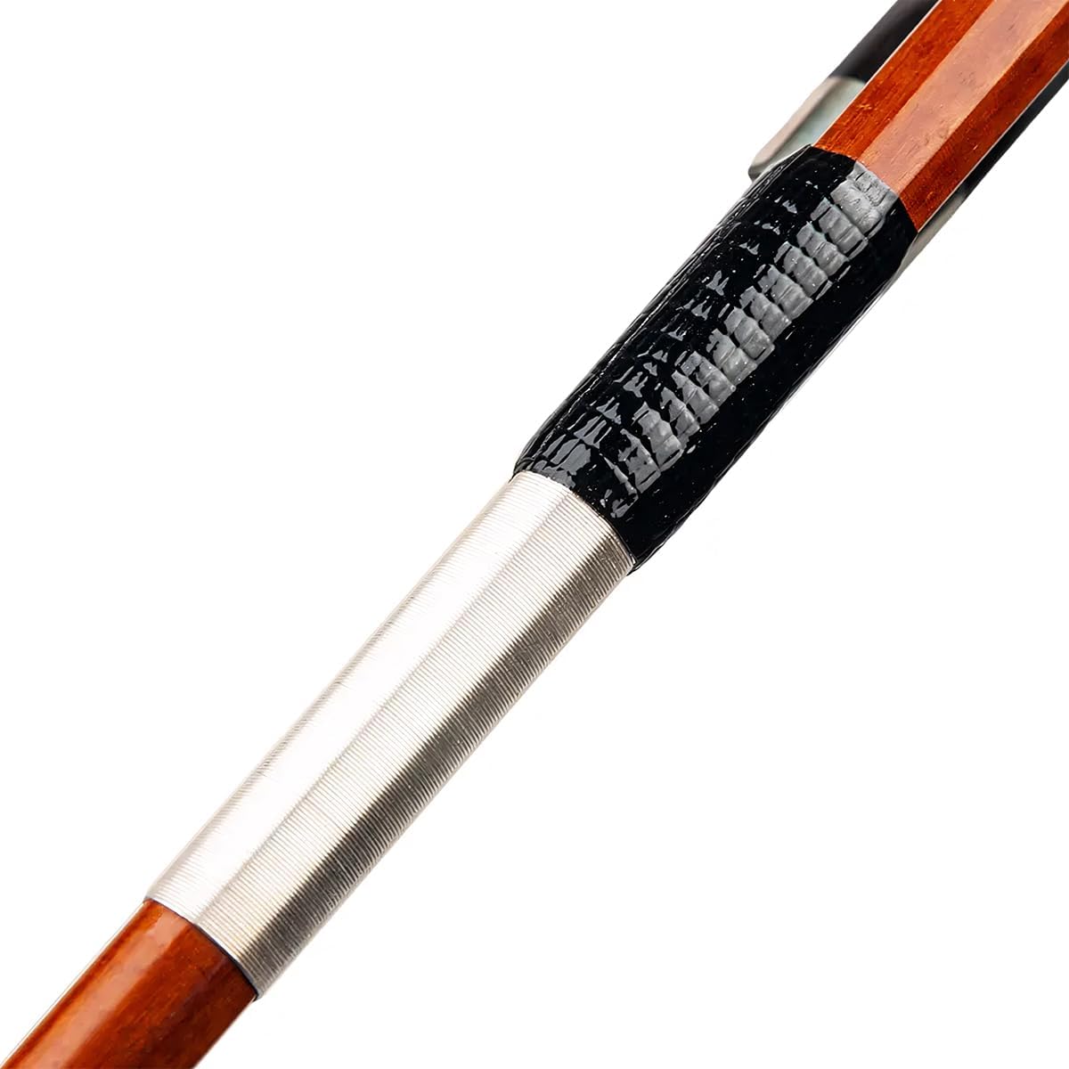 AMZZ Arco de violín profesional de 1\/2 \u2013 Madera de Brasil, ra...