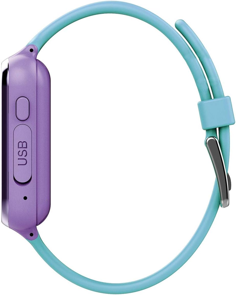 Accutime Reloj inteligente Disney Frozen para niños con cámara para...