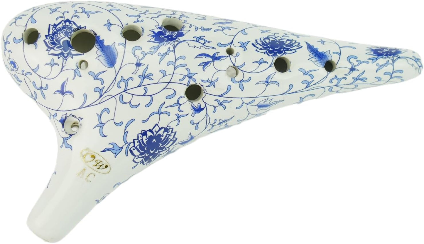OcarinaWind Ocarina Clásica de 12 Agujeros, Obra Maestra Coleccioni...
