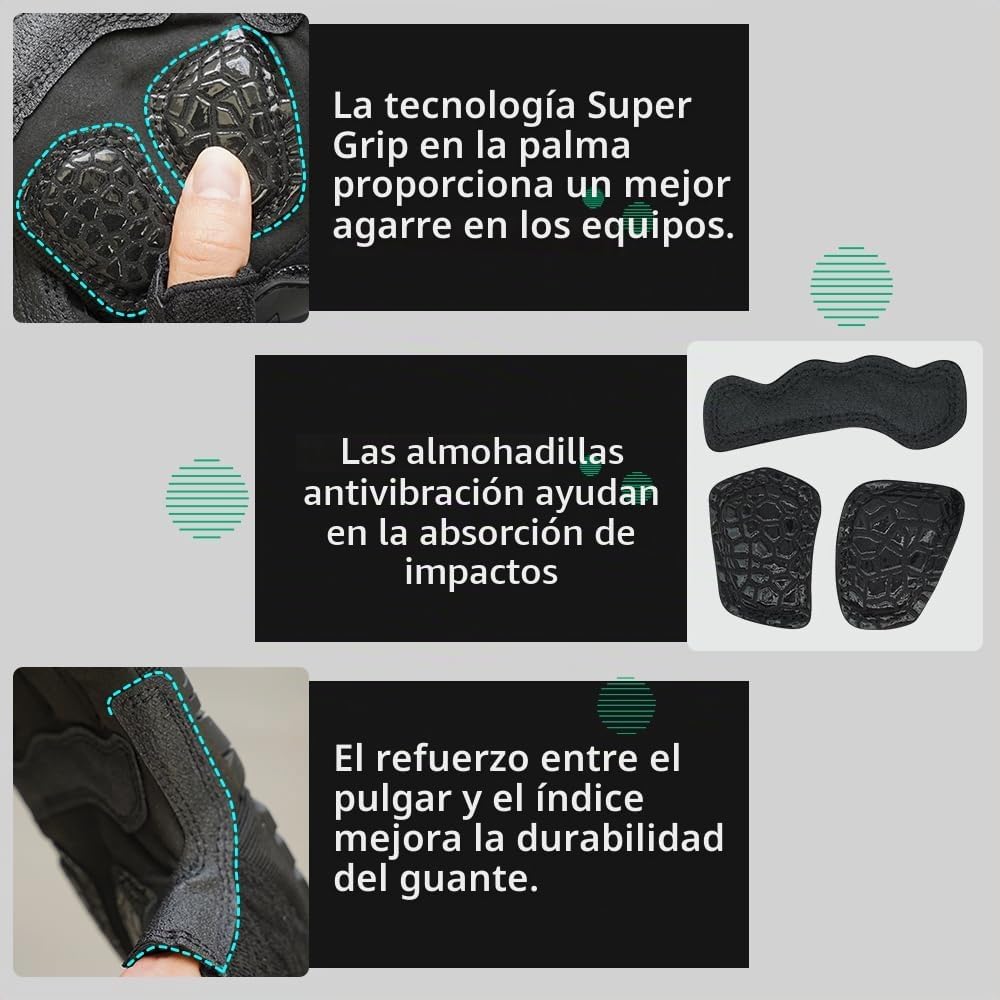 Guantes tácticos Seibertron T.T.F.I.G\/T.H.F.I.G\/T.F.F.I.G 2.0 de...