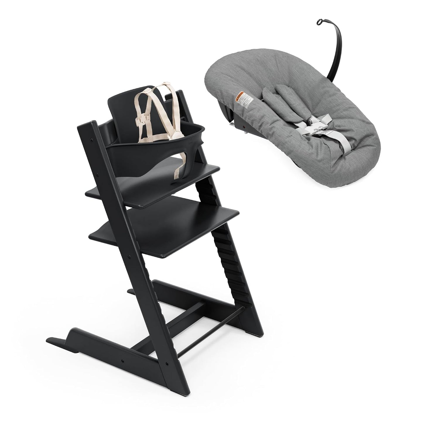 Stokke Tripp Trapp - Silla alta con juego y bandeja para recién nac...