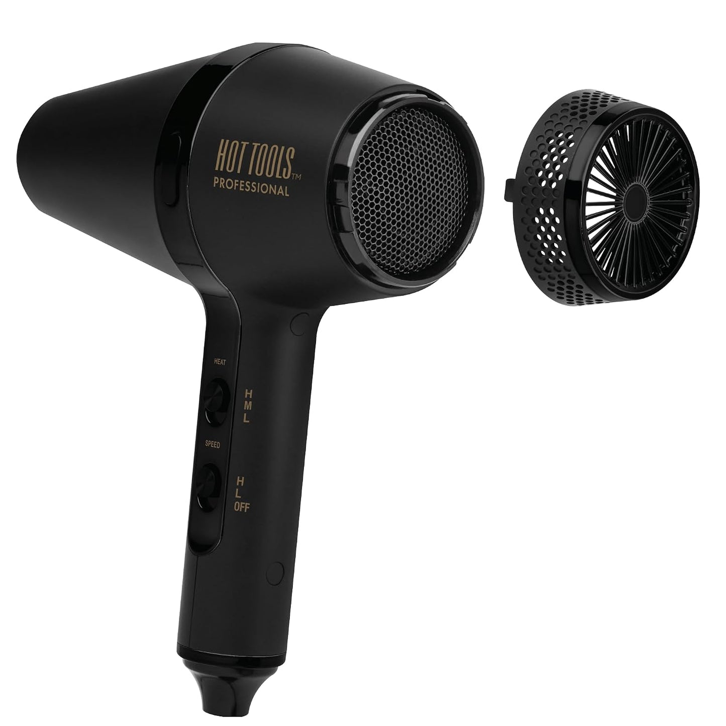 Secador de salón HOT Tools Pro Artist Black Gold Infrarrojo Ionic™...
