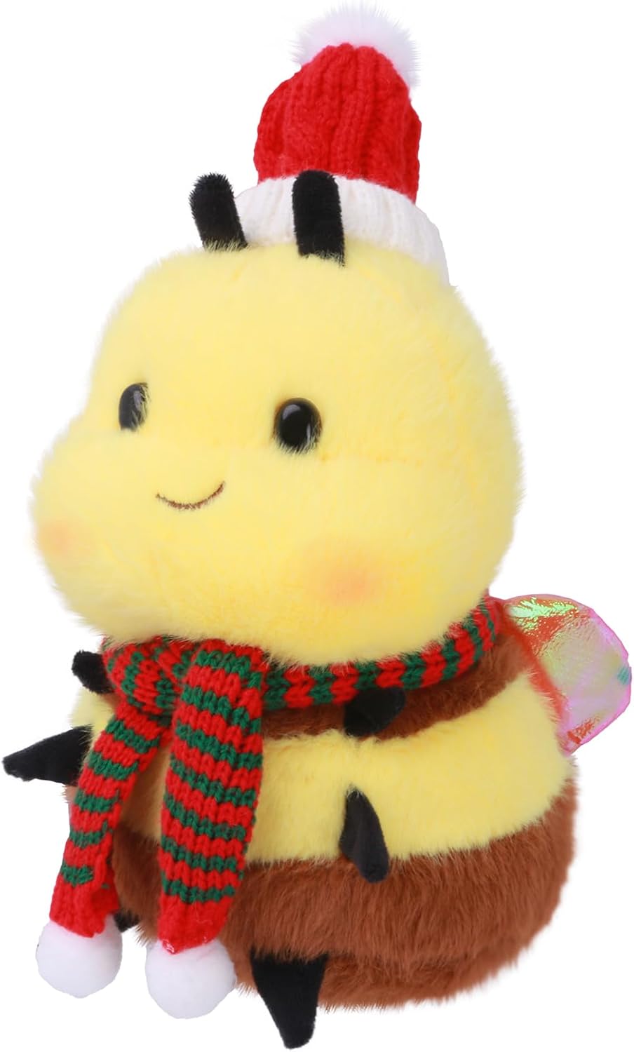RHHSSE Juguete de peluche de abeja de Navidad - Abeja bonita y rego...