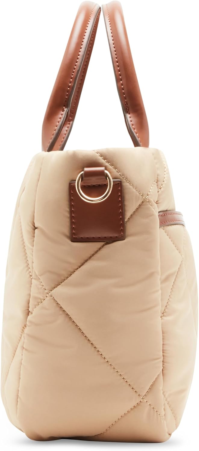 Anne Klein Bolso satchel Anne Klein Ew de nailon acolchado para muj...