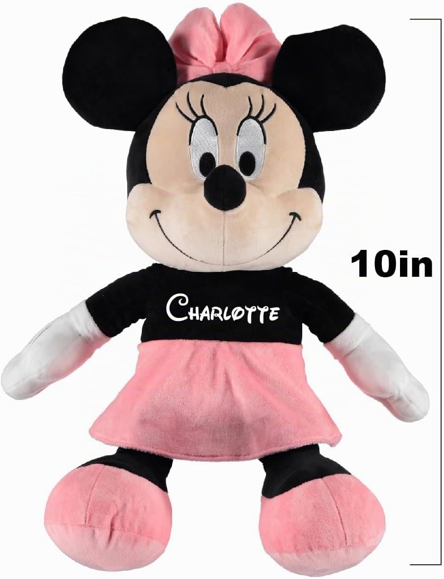 Disney Peluche oficial de Minnie Mouse personalizado para niños, pe...