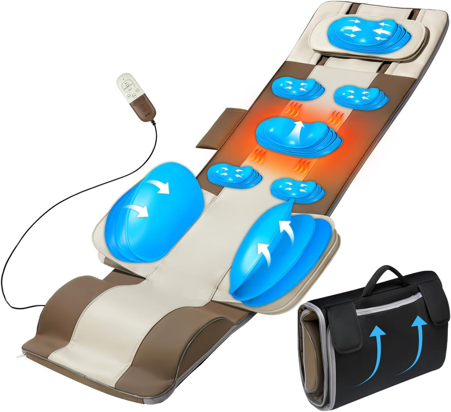 Colchoneta de Masaje para Todo el Cuerpo, Estiramiento Corporal 3D...