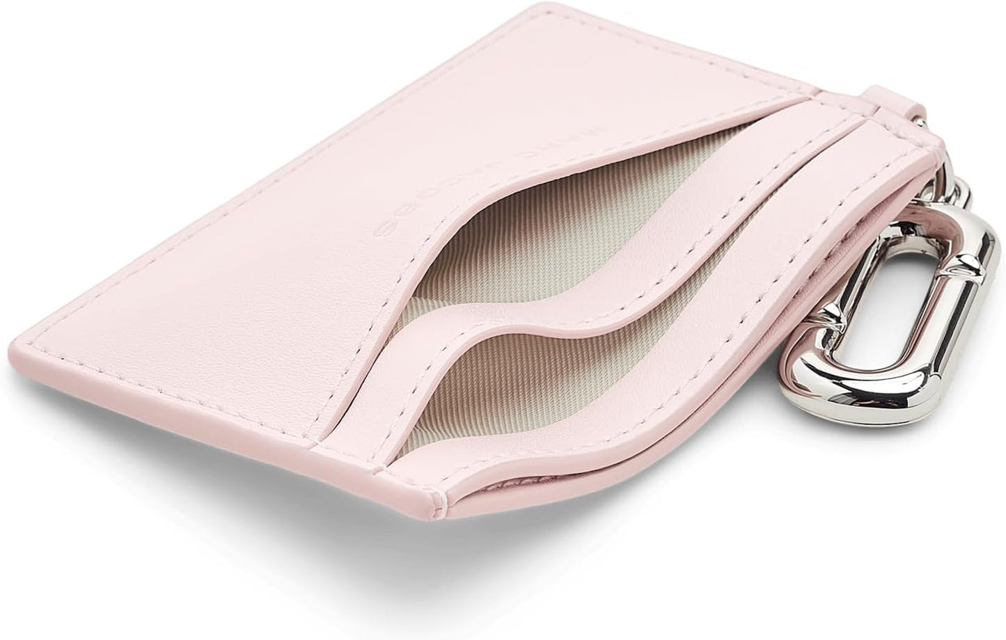 Marc Jacobs Estuche para tarjetas Pop J Marc para mujer, color rosa...