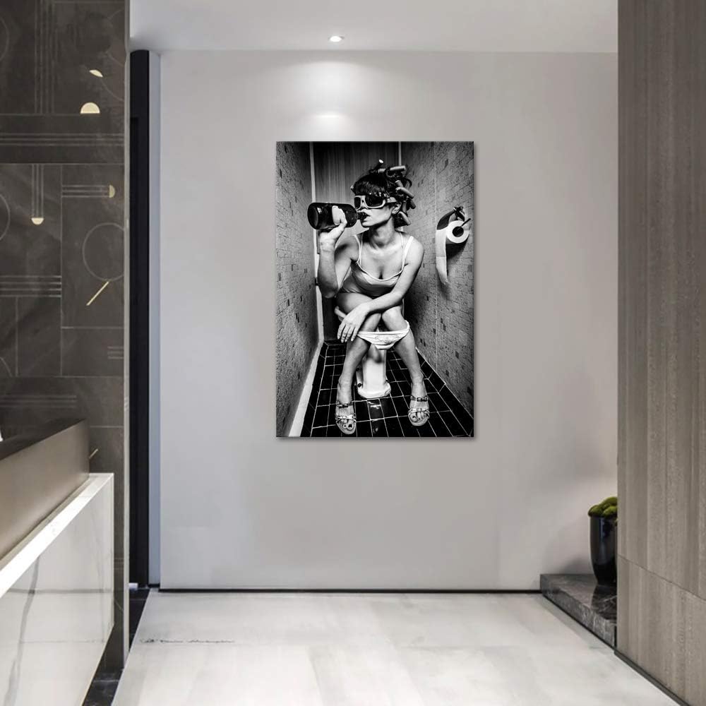 Impresiones modernas de mujer sexy en lienzo Arte de pared de moda...